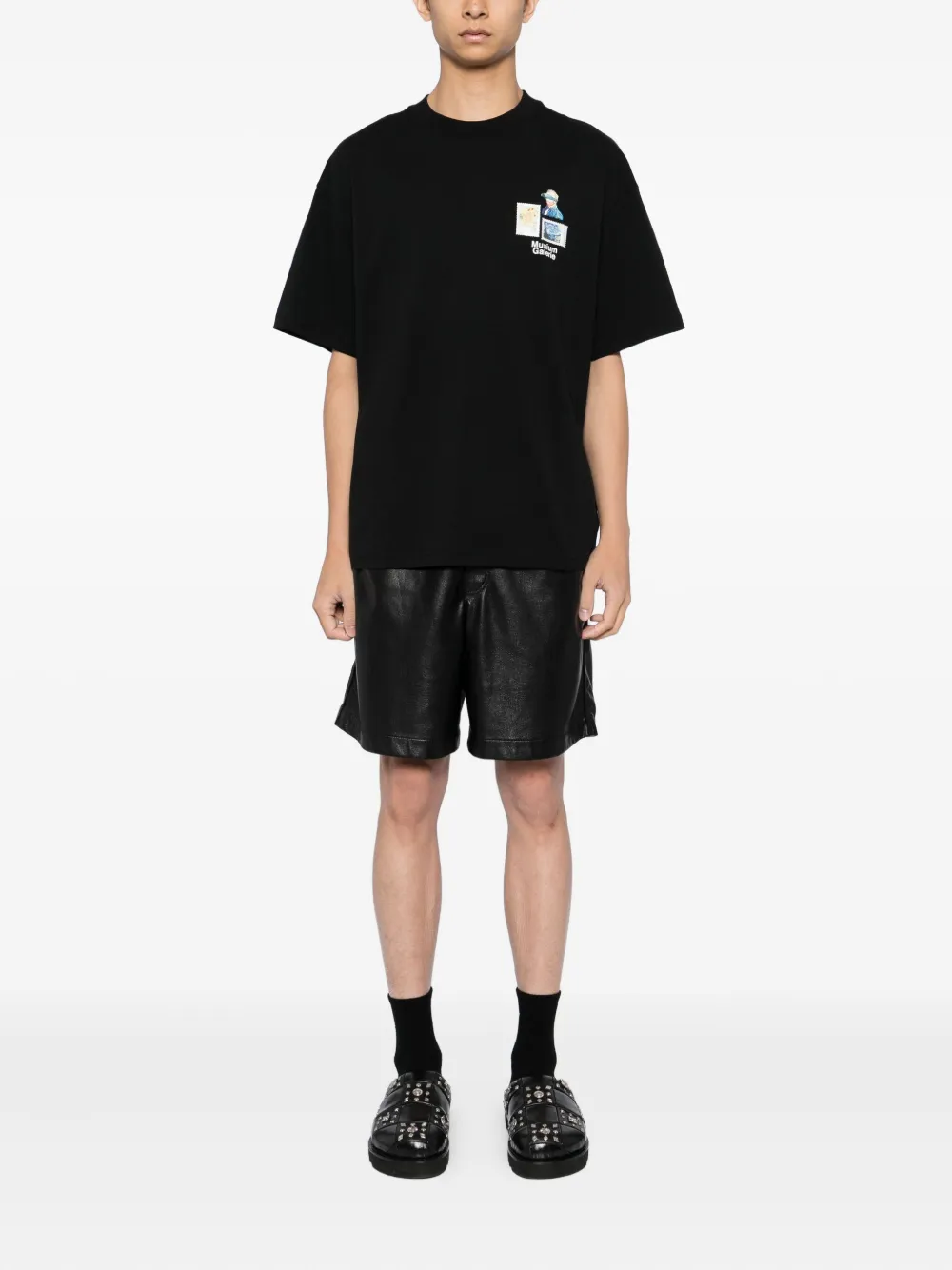 Musium Div. stamps motif T-shirt | T-Shirts | Image 2