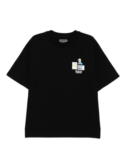 Musium Div. stamps motif T-shirt