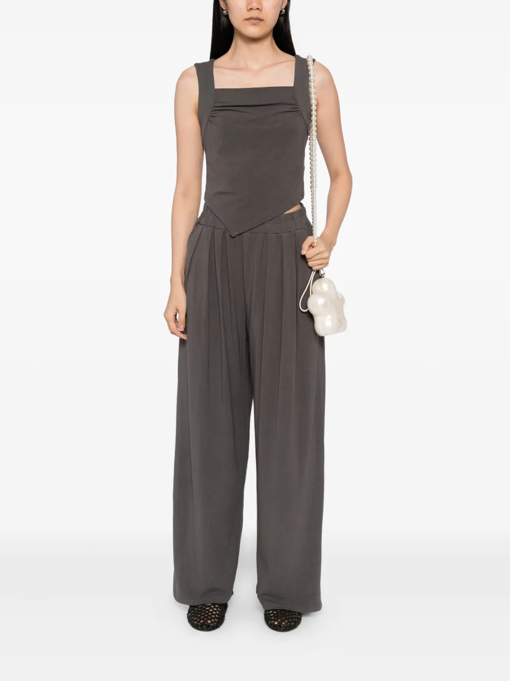 b+ab jersey co-ord set | Flared & Bell-Bottom Pants | Image 2
