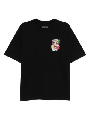 Undercover bear-print Cotton T-shirt | Black | FARFETCH