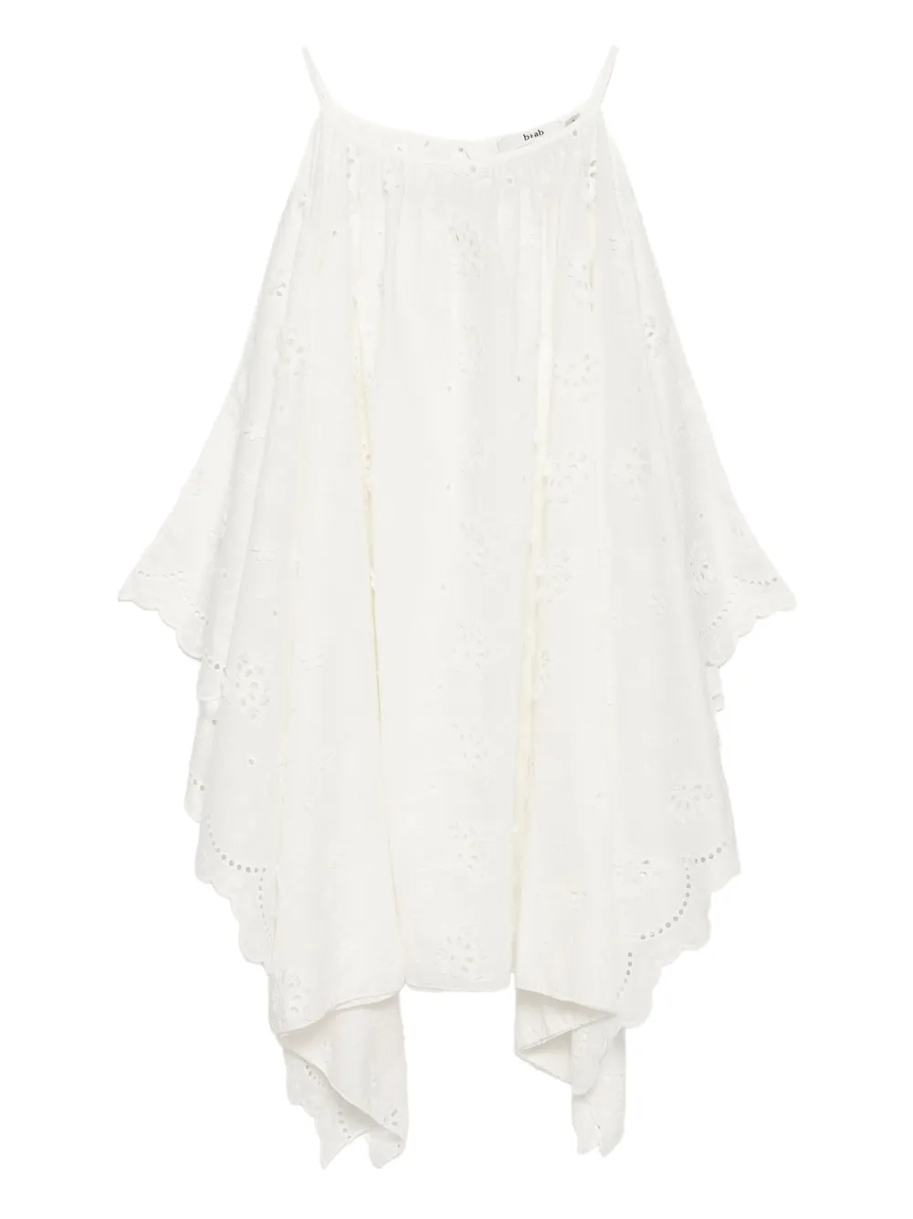B+ab Floral-embroidered Top