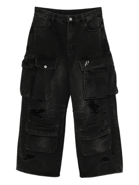 Musium Div. cargo distressed jeans