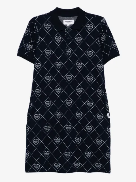 CHOCOOLATE vestido estilo polo