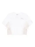 Musium Div. patchwork T-shirt - White