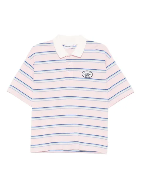 CHOCOOLATE striped polo shirt