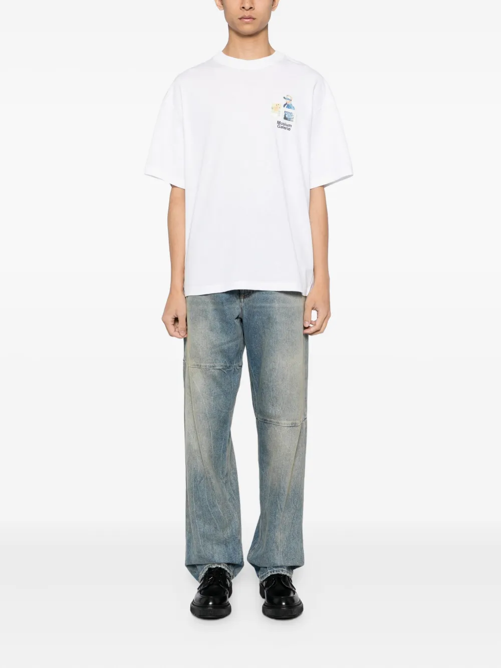 Musium Div. stamps motif T-shirt | T-Shirts | Image 2