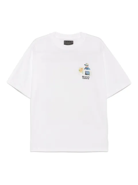 Musium Div. stamps motif T-shirt