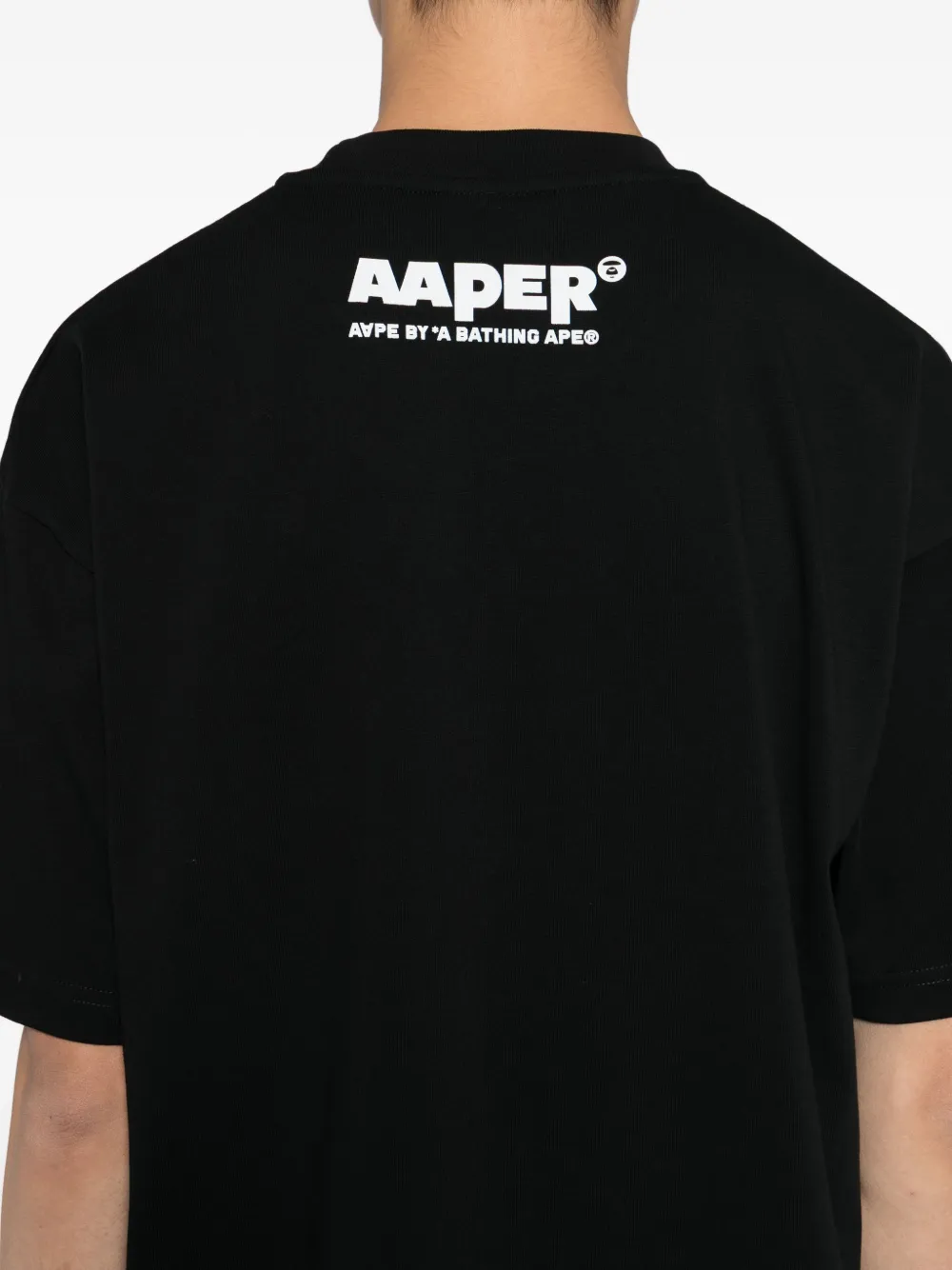 AAPE BY *A BATHING APE Aaper T-shirt Zwart