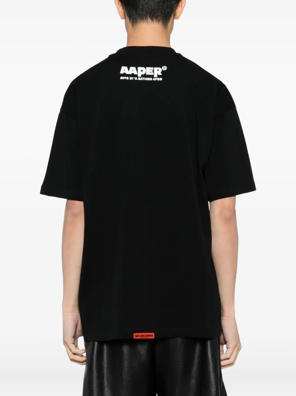 AAPE BY *A BATHING APE Aaper T-shirt Zwart