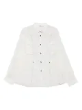 b+ab buttoned-up shirt - White