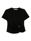 b+ab silver ball T-shirt - Black