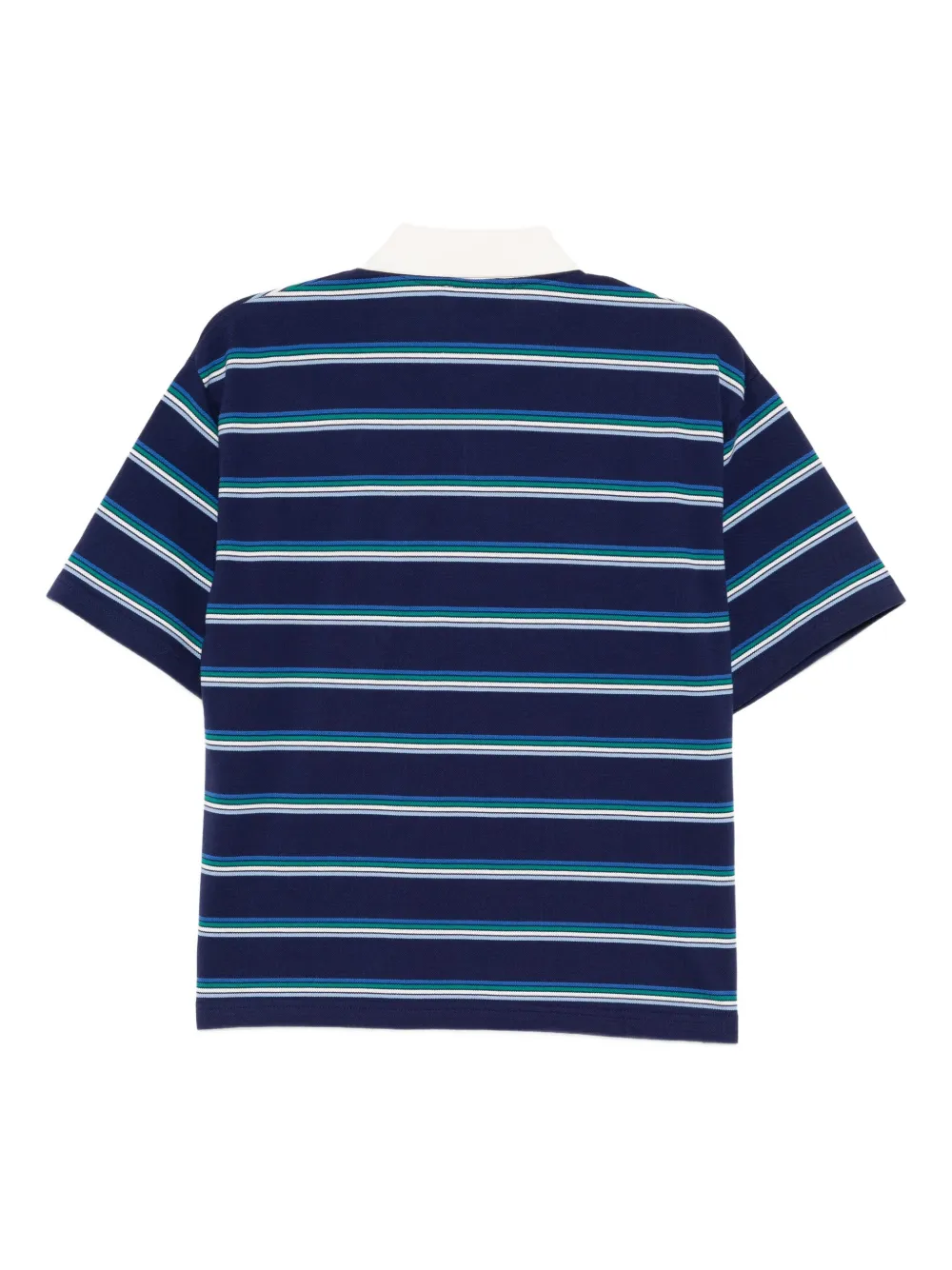 CHOCOOLATE Gestreept poloshirt Blauw