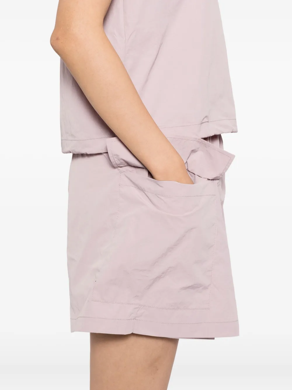 b+ab Mouwloze skorts en top Paars