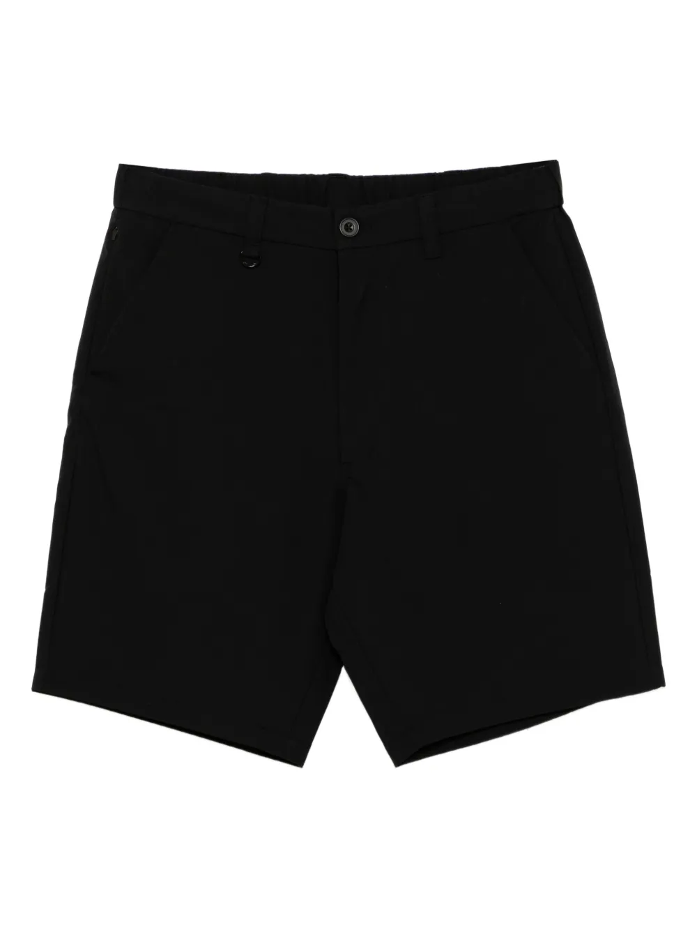 CHOCOOLATE Shorts met logopatch Zwart