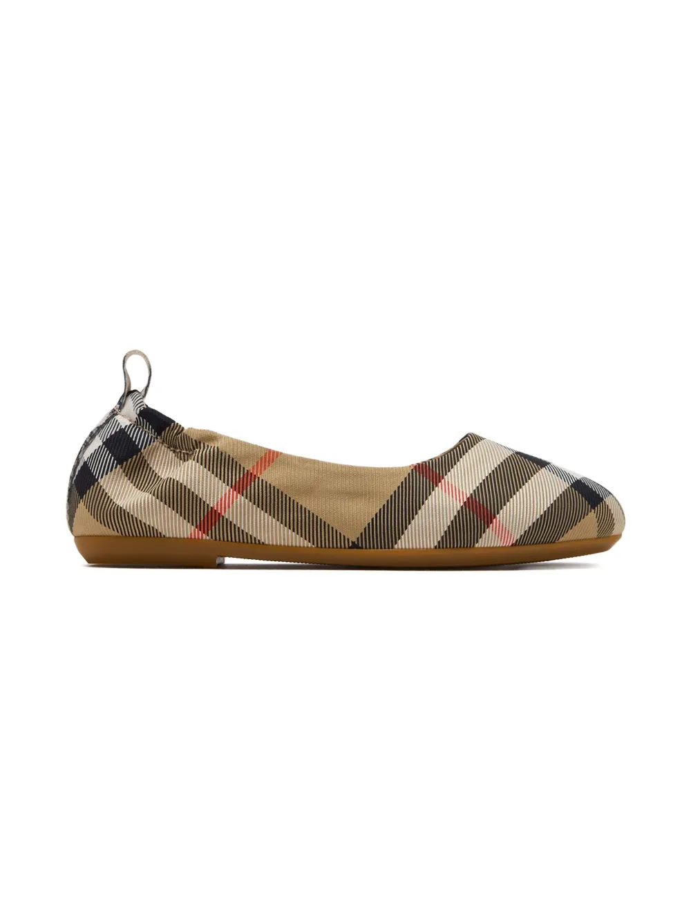 Burberry Kids Vintage Check ballerina's Beige