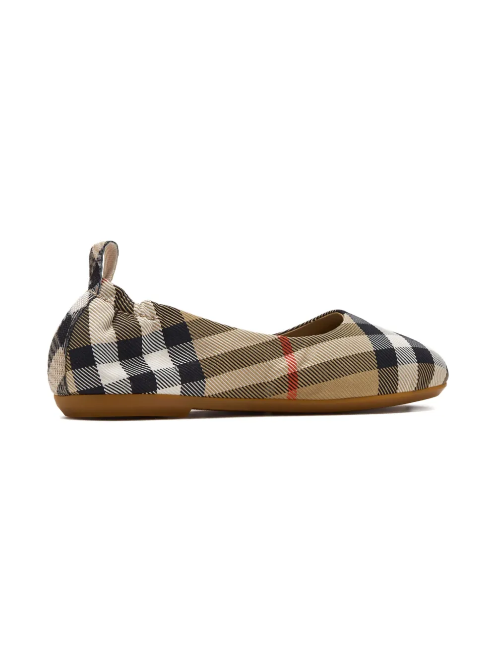 Burberry Kids Vintage Check ballerina's Beige