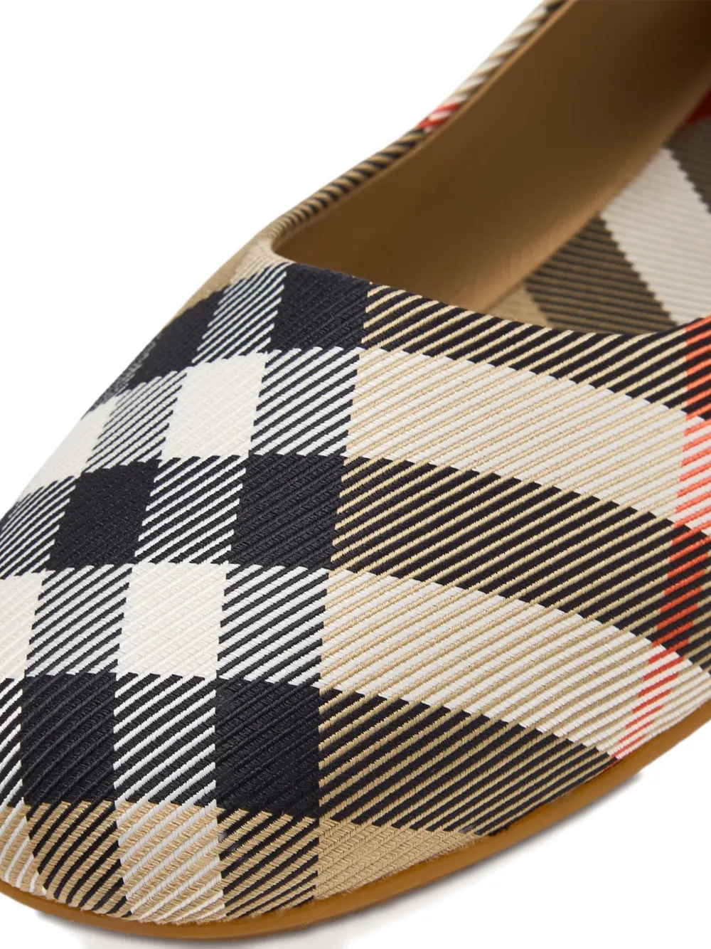Burberry Kids Vintage Check ballerina's Beige