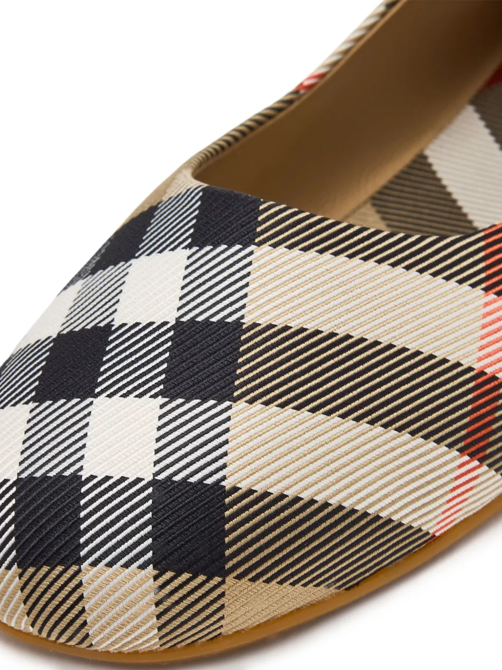 Burberry Kids Vintage Check ballerina's Beige