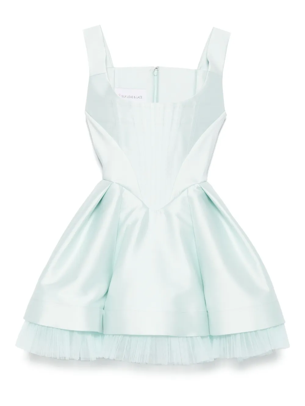 SILK LOVE & LACE Viviana dress | Blue | Image 1