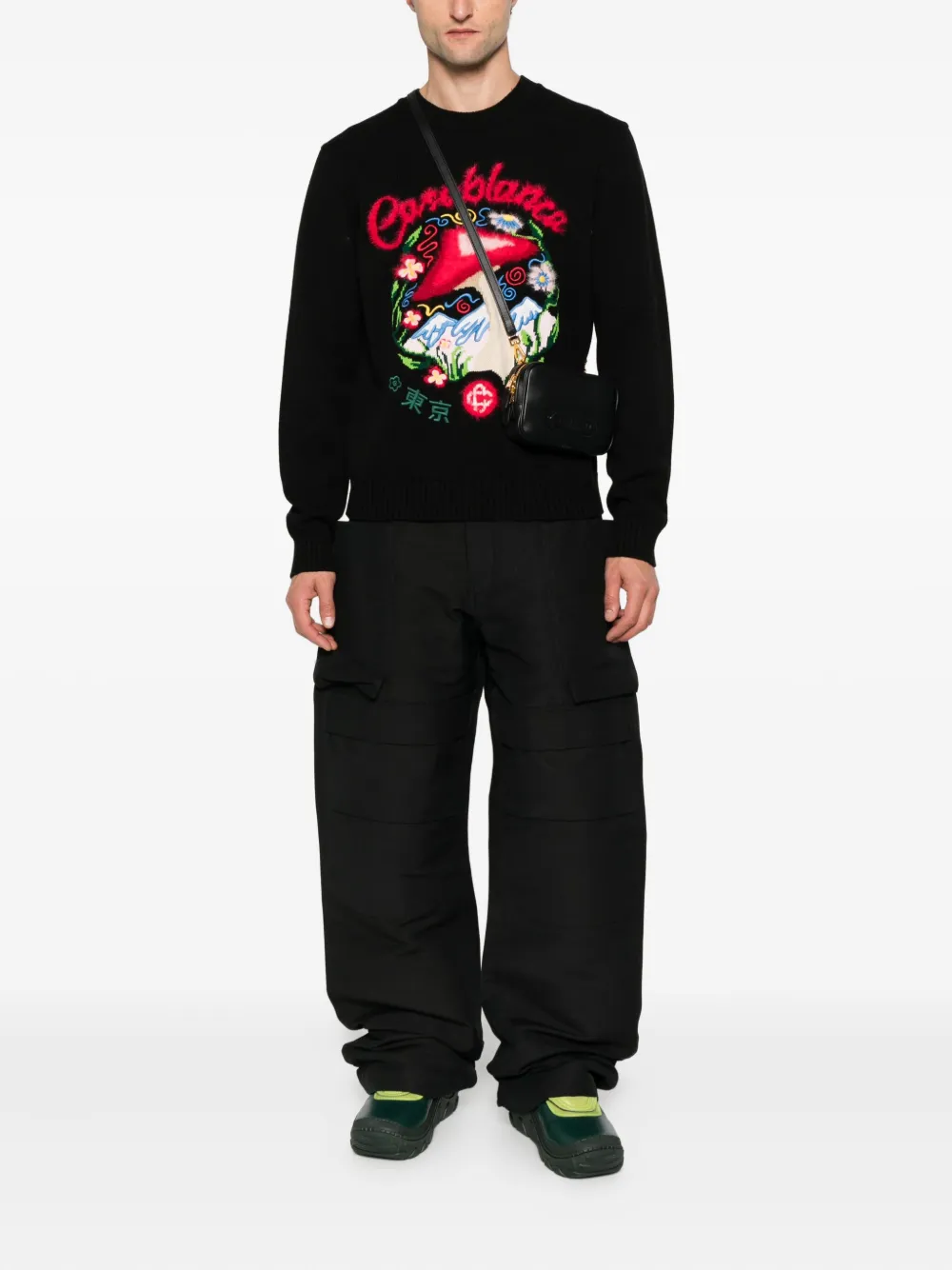 Casablanca mushroom-emblem sweater | Knitted Sweaters | Image 2