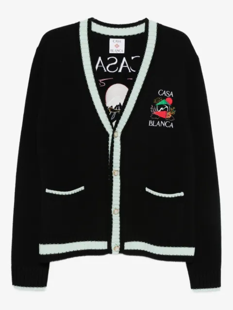 Casablanca embroidered cardigan