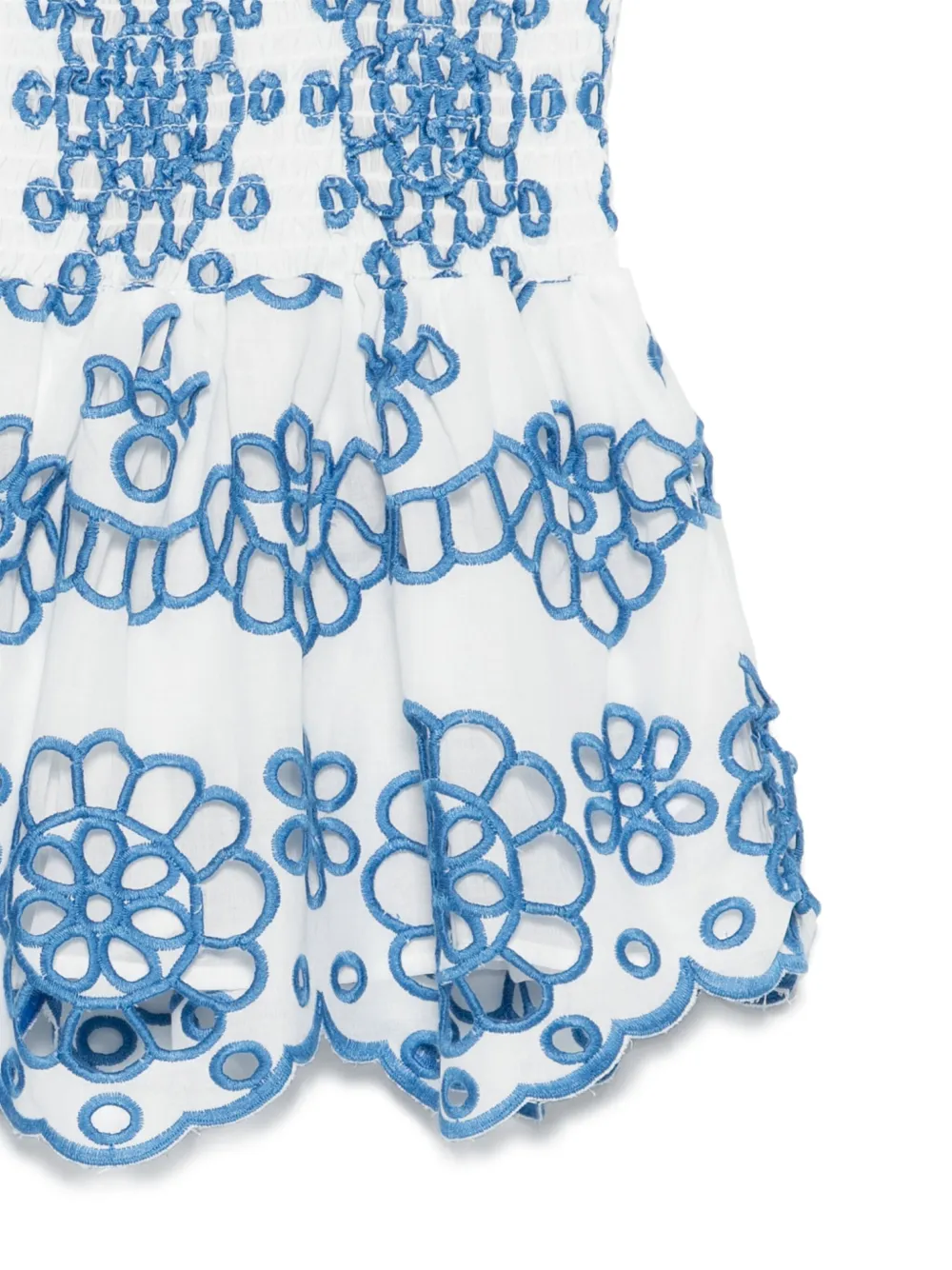 MC2 Saint Barth Kids broderie-anglaise blouse Wit