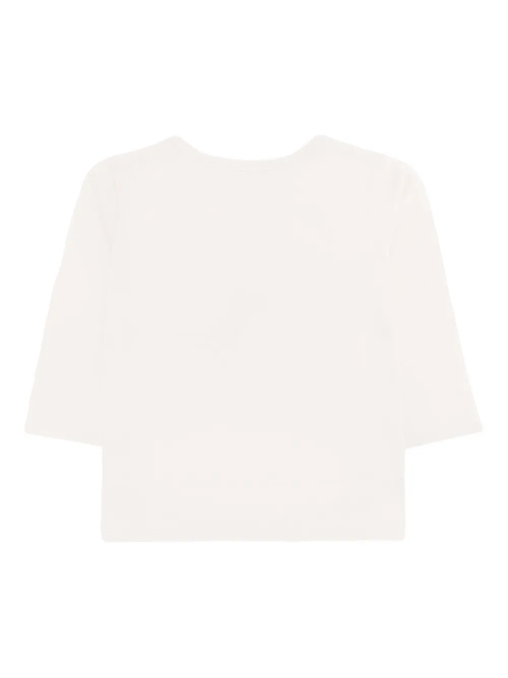 Bonpoint T-shirt met hondenprint Beige