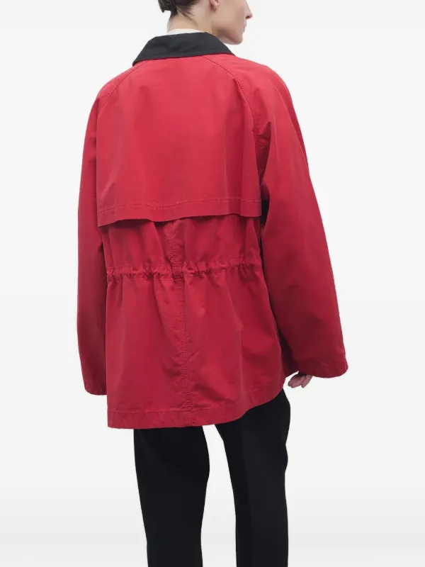 【関税&送料込】The Row Giacca Elodianna In Cotone Elodianna Jacket White in Cotton – The Row