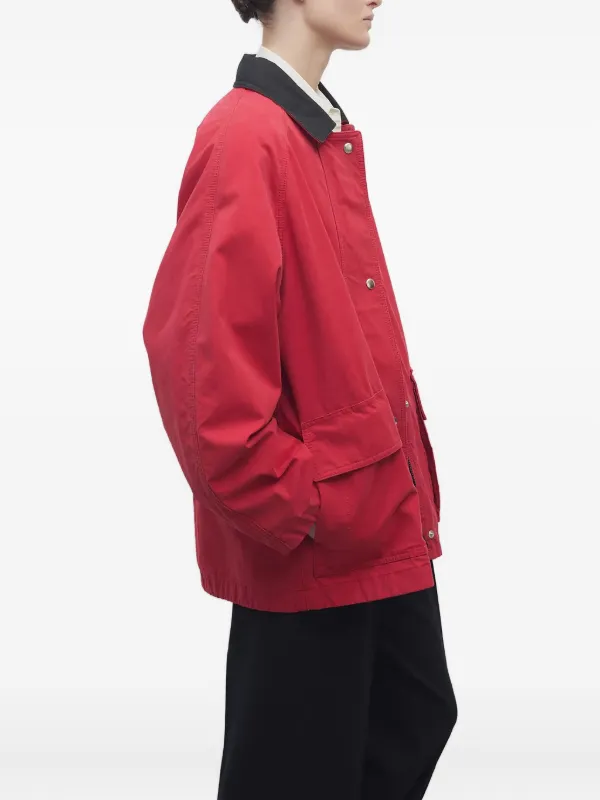 ザ ロウ THE ROW Elodiannaコットンジャケット 関税込み Elodianna Jacket White in Cotton – The Row
