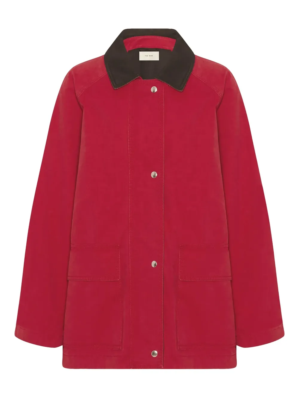 The Row cotton jacket | Red | Image 1