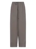 The Row Enea drawstring trousers - Brown