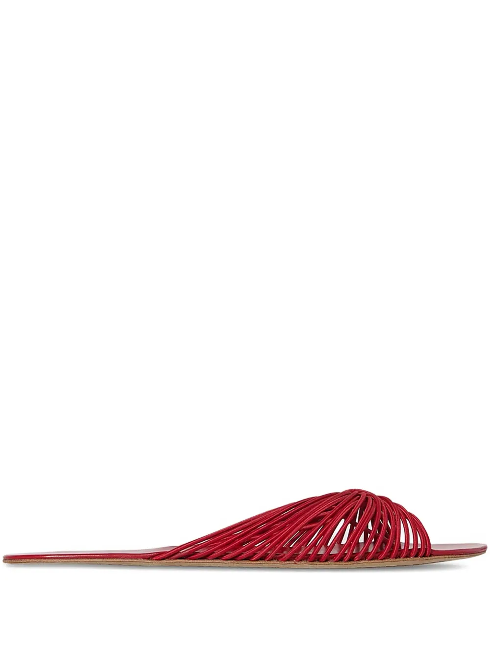 The Row Sara sandals Red