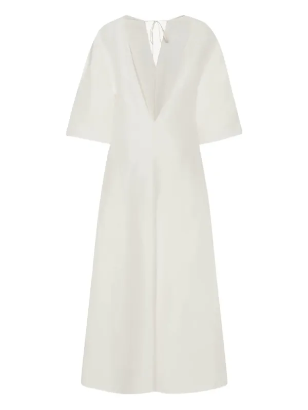 THE ROW ザロウ　シルクドレス THE ROW | ザ ロウ（ザ ロー)｜CALLAS DRESS/ブラック の通販