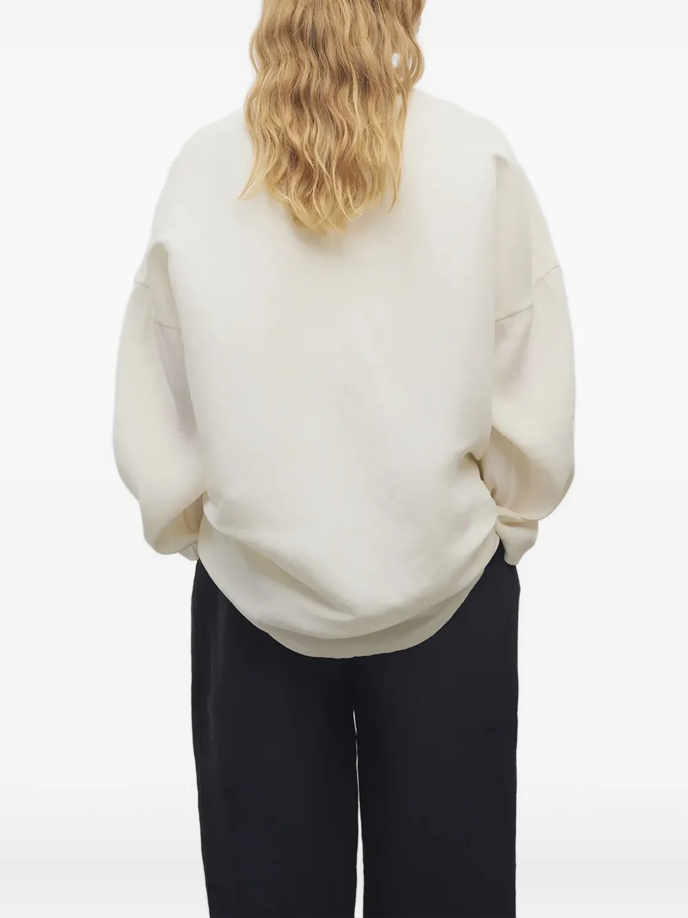 The Row Elke zijden oversized jack Beige