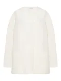 The Row Elke silk oversized jacket - Neutrals