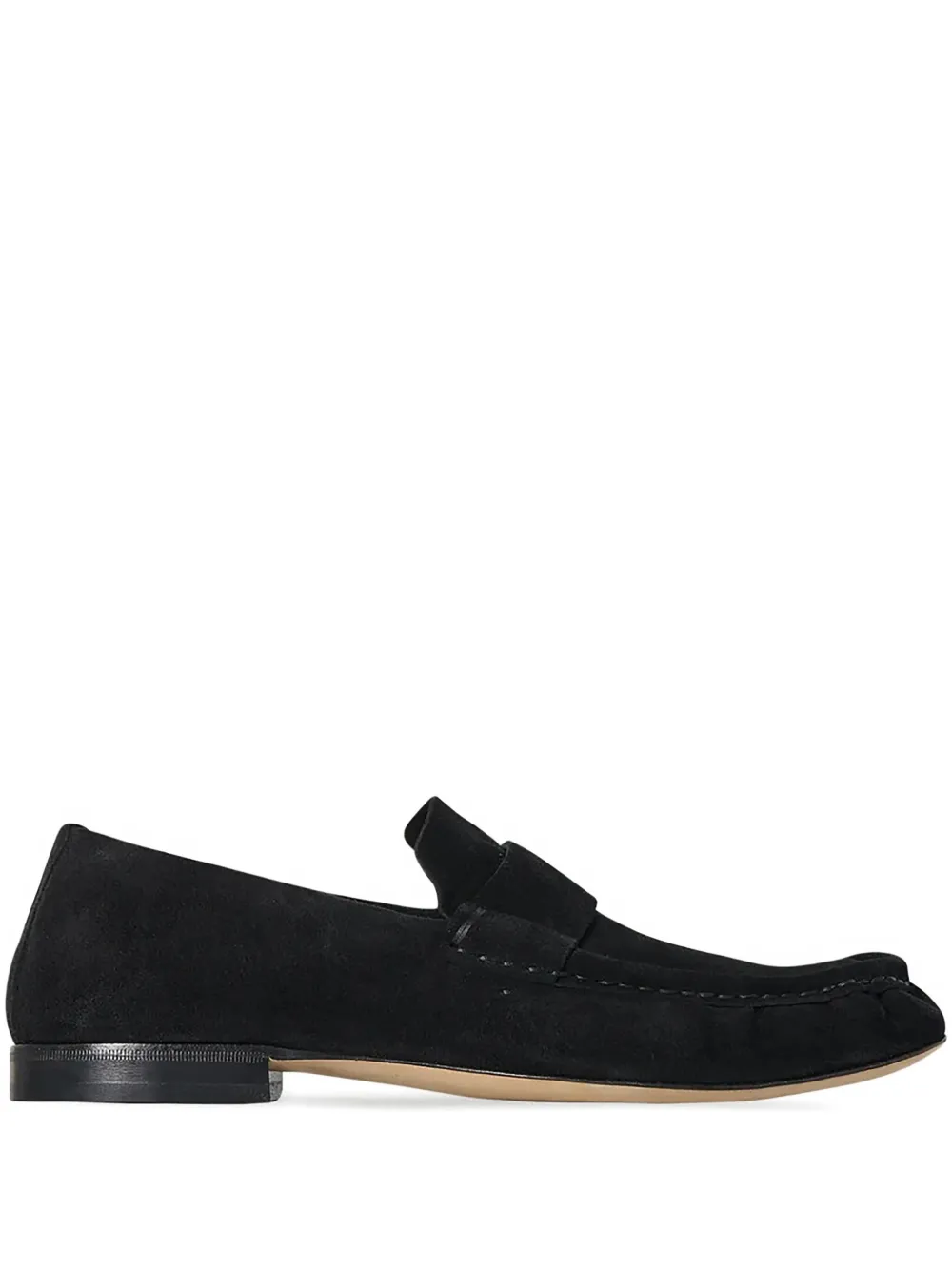 The Row Suede Loafers