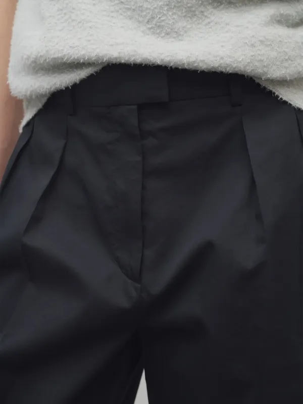THE ROW ALFIDIS パンツ Alfidisコットンとカシミアのパンツ タン – The Row