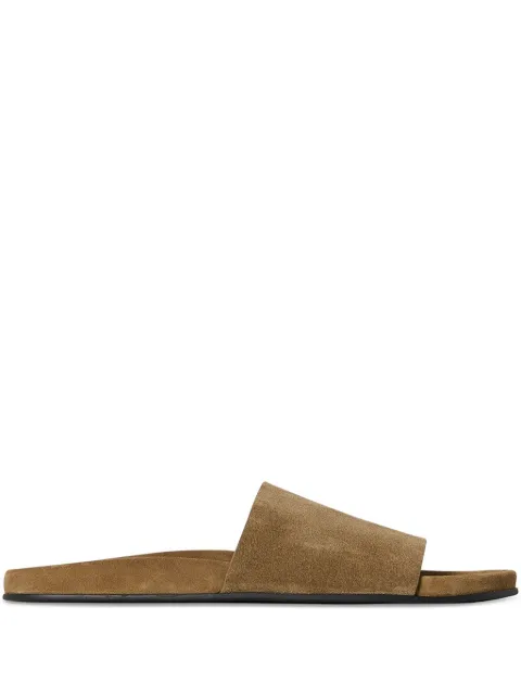 The Row Hugh suede sandals