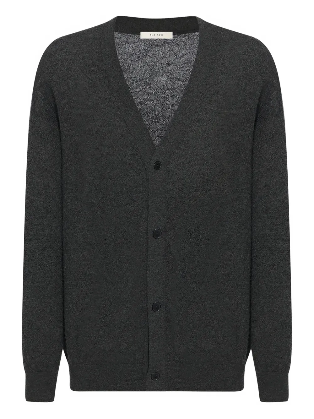 The Row Raimo V-neck button-up cardigan | Grey | Image 1