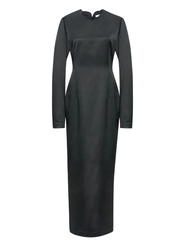 the row midi dress The Row Mitzi Midi Dress