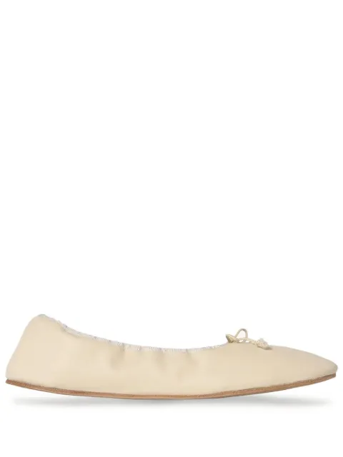 The Row flats de piel