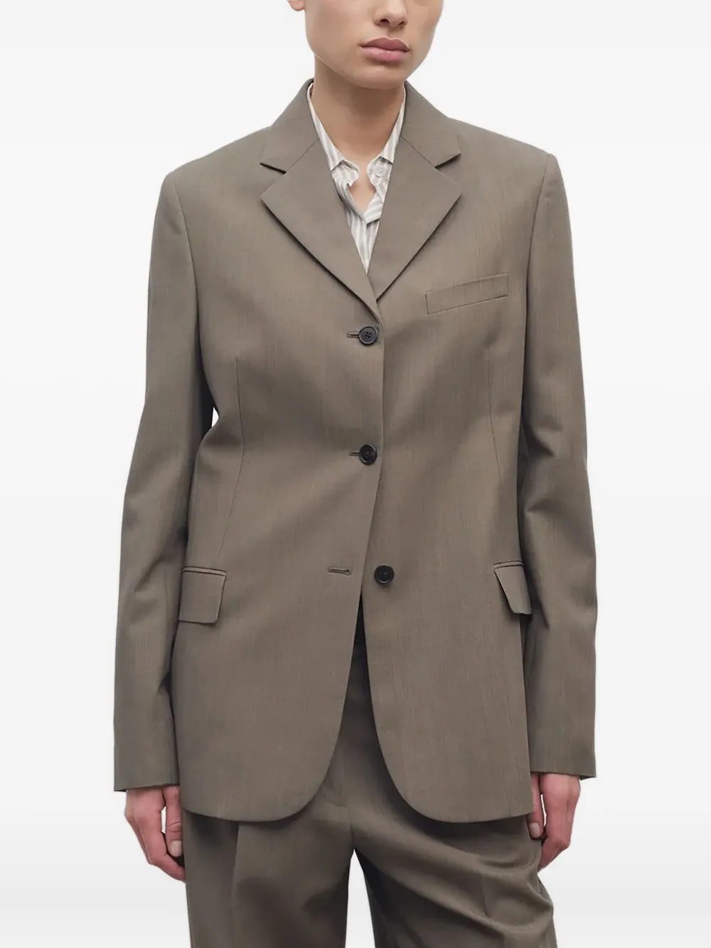  The Row Kimiko Blazer - Brown 