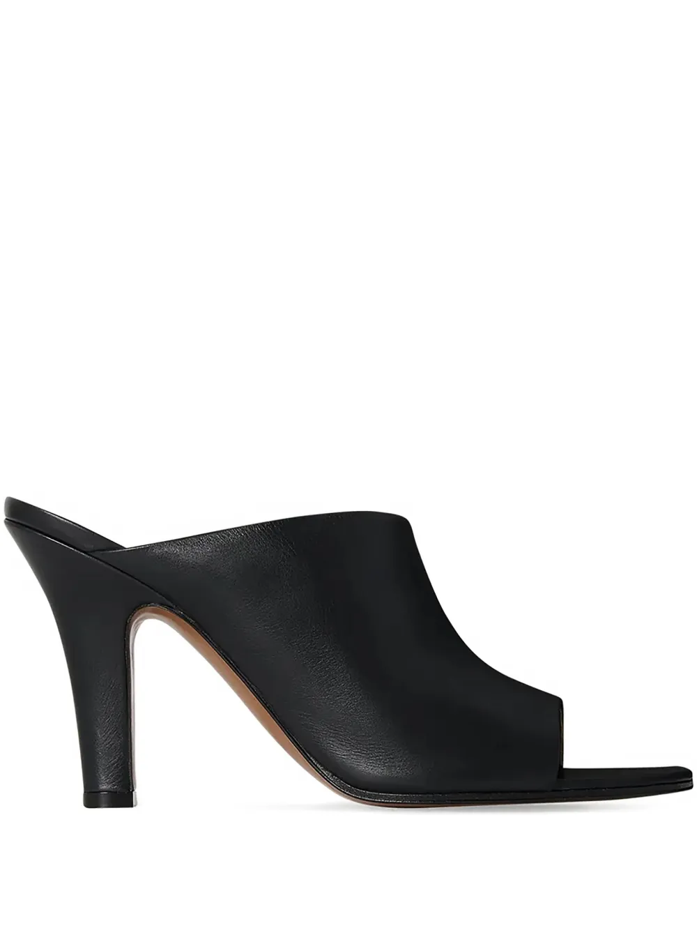 The Row 90mm Signum mules Black