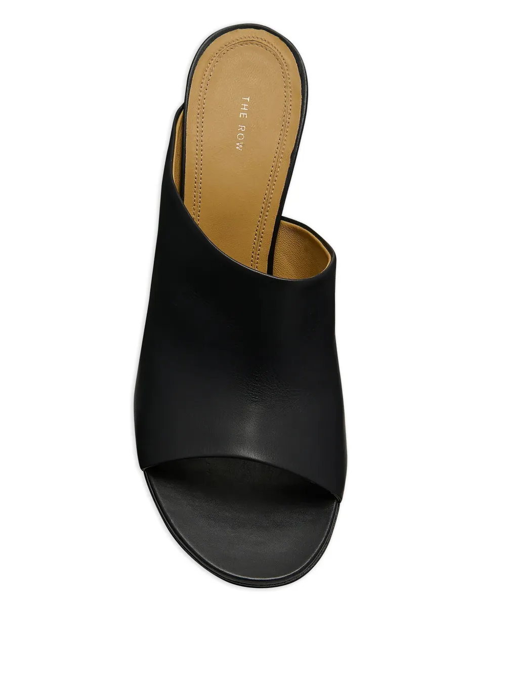 The Row 90mm Signum mules Black