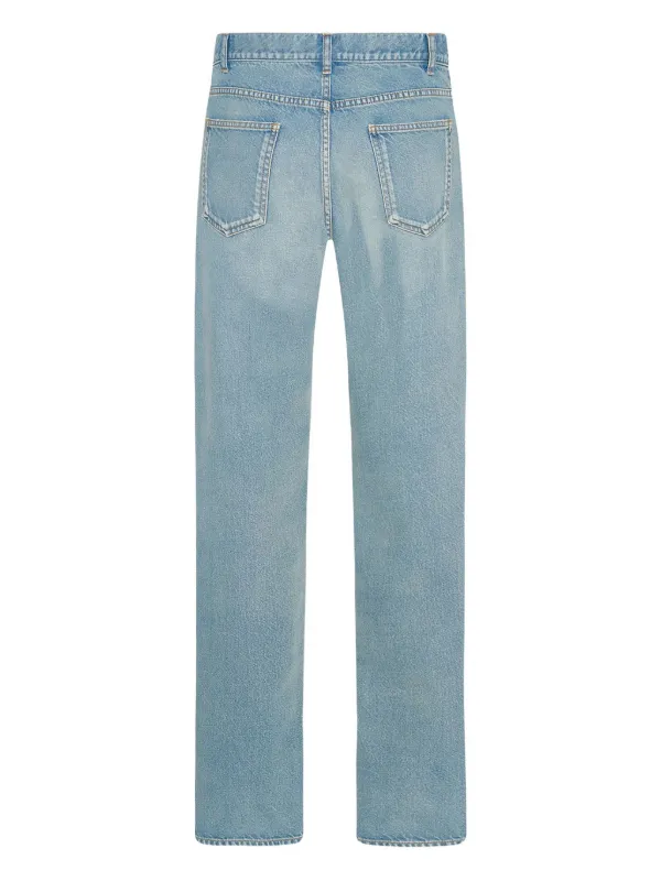 [THE ROW] ザロウ Denim Fred Jeans Fred Jean Blue in Cotton – The Row