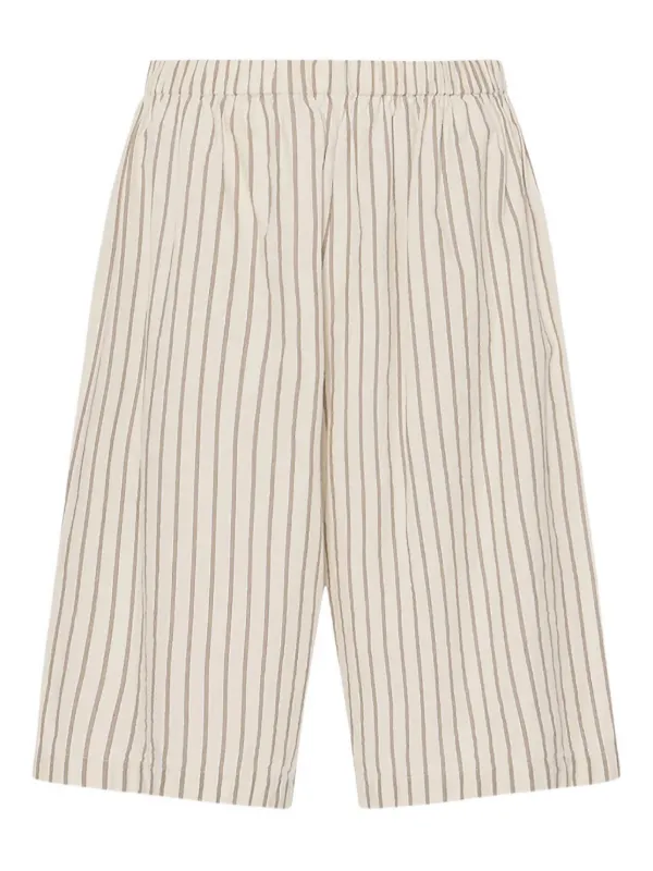 The Row Zindel Shorts | Neutrals | FARFETCH OM