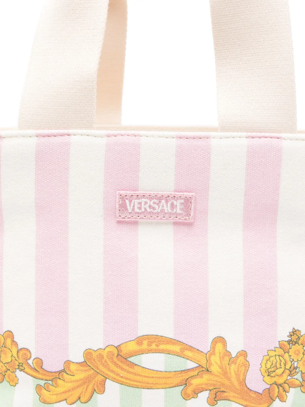 Versace Kids Heuptas met logopatch Wit