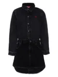 Diesel Kids button-up denim dress - Black