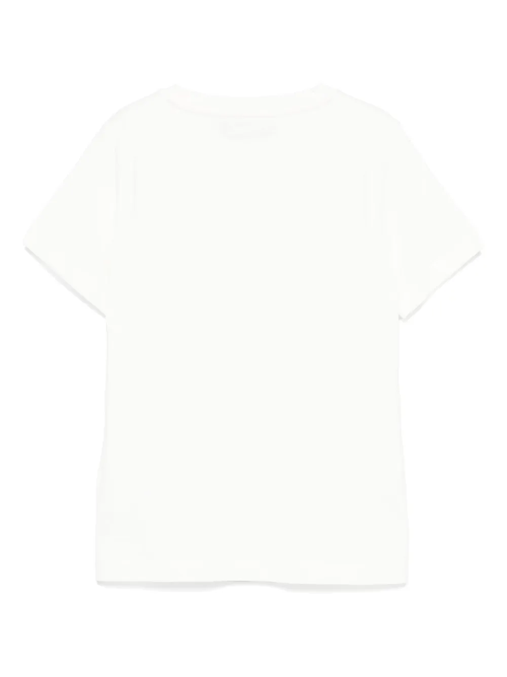 Versace Kids Coral Theatre Postcard T-shirt Wit