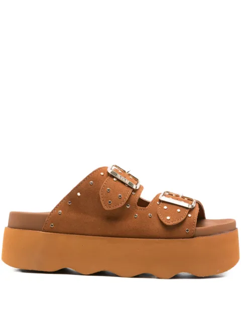 Scholl 40mm Heather studded sandals